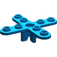 Lego helikoptéra (vrtulník) vrtule 4 listy, modrá (247923, 4192952)